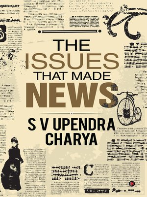 cover image of The Issues That Made News